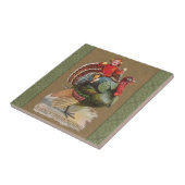 Thanksgiving Turkije Funny  groeten Tegeltje (Zijkant)