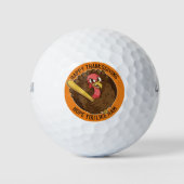 Thanksgiving Turkije, Funny Thanksgiving Quote Golfballen (Voorkant)