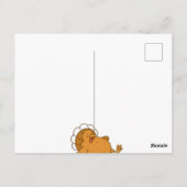 Thanksgiving Turkije gemaakt van groenten Briefkaart (Achterkant)