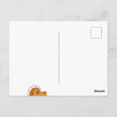 Thanksgiving Turkije gemaakt van groenten Briefkaart (Achterkant)