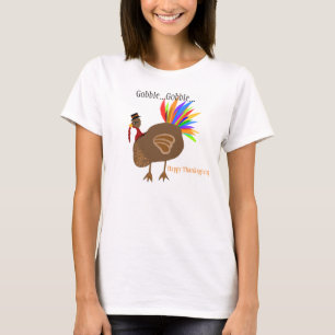 Thanksgiving Turkije Gobble Gobble T-shirt