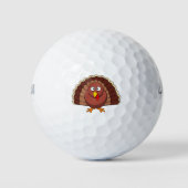 Thanksgiving Turkije Golfballen (Voorkant)