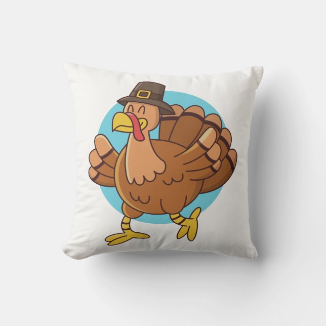 Thanksgiving Turkije gooit kussens (Voorkant)