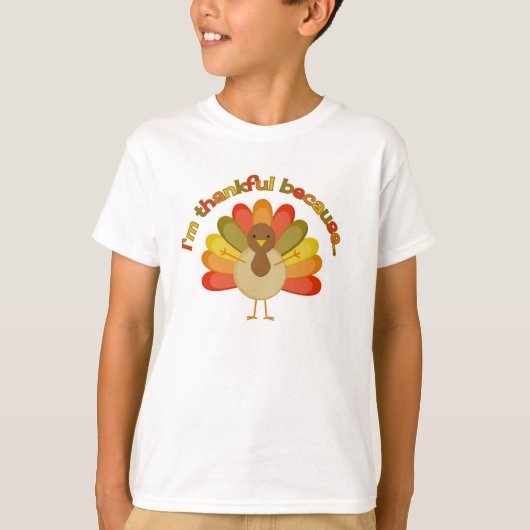 Thanksgiving  Turkije Grote broederkondiging Shirt (Voorkant)