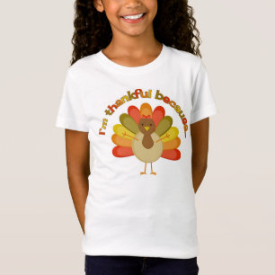 Thanksgiving Turkije Grote zuster Aankondiging Shi T-shirt