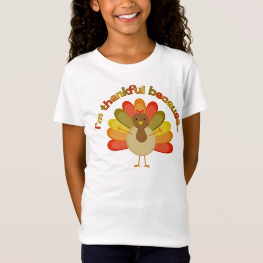 Thanksgiving Turkije Grote zuster Aankondiging Shi T-shirt (Voorkant)
