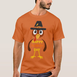 Thanksgiving Turkije Happy Thanksgiving Funny Holi T-shirt