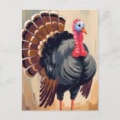 Thanksgiving Turkije | Happy Thanksgiving geschild Feestdagenkaart (Voorkant)