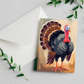 Thanksgiving Turkije | Happy Thanksgiving geschild Feestdagenkaart
