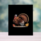 Thanksgiving Turkije – Herfstvakantie Classic Clas Acryl Bord (Neutraal)