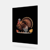 Thanksgiving Turkije – Herfstvakantie Classic Clas Acryl Bord (Hoek)
