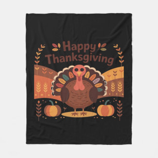 Thanksgiving Turkije – Herfstvakantie Classic Clas Fleece Deken