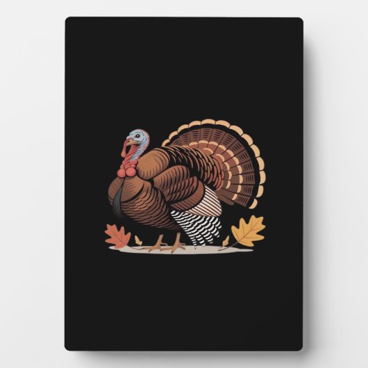 Thanksgiving Turkije – Herfstvakantie Classic Clas Fotoplaat (voorkant)