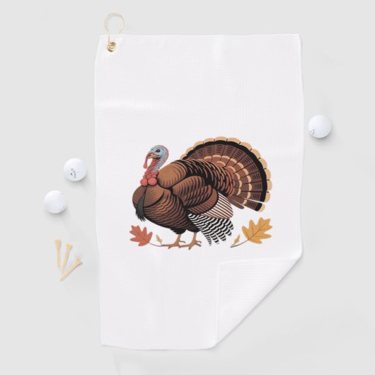 Thanksgiving Turkije – Herfstvakantie Classic Clas Golfhanddoek (Insitu)