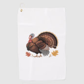 Thanksgiving Turkije – Herfstvakantie Classic Clas Golfhanddoek (Voorkant)