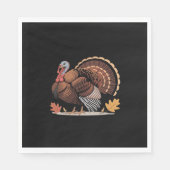 Thanksgiving Turkije – Herfstvakantie Classic Clas Servet (Voorkant)