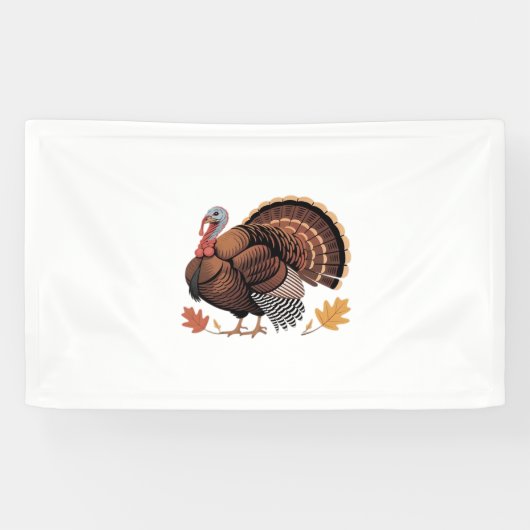 Thanksgiving Turkije – Herfstvakantie Classic Clas Spandoek (Horizontaal)