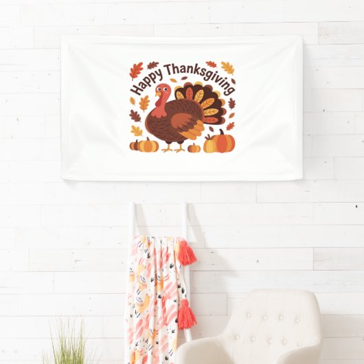 Thanksgiving Turkije – Herfstvakantie Classic Over Spandoek (Insitu)