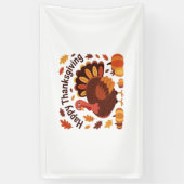 Thanksgiving Turkije – Herfstvakantie Classic Over Spandoek (Verticaal)