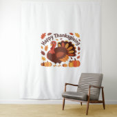 Thanksgiving Turkije – Herfstvakantie Classic Over Wandkleed (In situ)