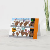 Thanksgiving Turkije identiteitsbeschermingsprogra Kaart (Voorkant)