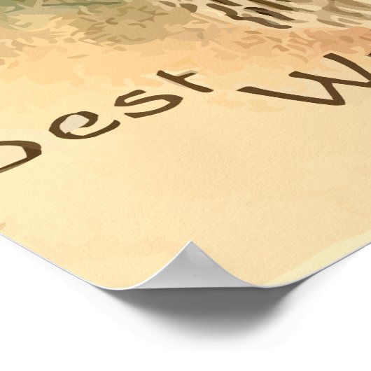 Thanksgiving Turkije II Poster (Hoek)