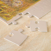  Thanksgiving Turkije Illustratie (1891) Legpuzzel (Zijkant)