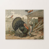  Thanksgiving Turkije Illustratie argument Legpuzzel (Horizontaal)