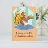 Thanksgiving Turkije Kaart (Staand voorkant)