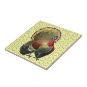 Thanksgiving Turkije  keramische tegel Tegeltje (Zijkant)