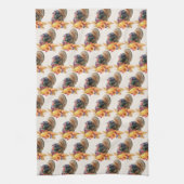 Thanksgiving Turkije keukenhanddoek (Verticaal)
