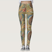  Thanksgiving Turkije Leggings (Voorkant)