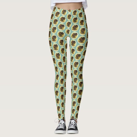Thanksgiving Turkije  Leggings (Voorkant)