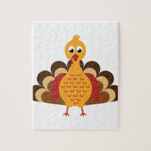 Thanksgiving Turkije Legpuzzel