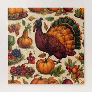  Thanksgiving Turkije Legpuzzel