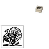 Thanksgiving Turkije Leuk Kinder DIY Art Craft Cus Rubberstempel (Gestempeld)