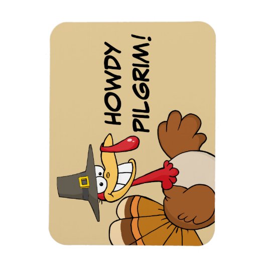 Thanksgiving Turkije Magneet (Verticaal)