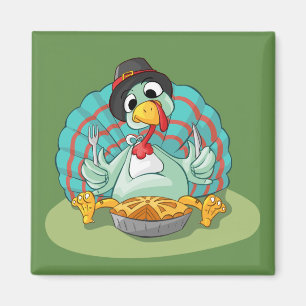 Thanksgiving Turkije Magneet