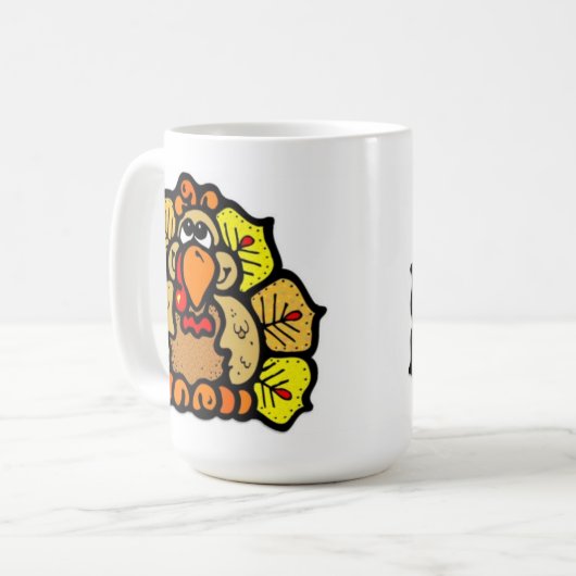 Thanksgiving Turkije Mok (Voorkant links)