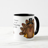 Thanksgiving Turkije - mok (Voorkant rechts)