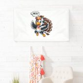 Thanksgiving Turkije Moo Koe Head Funny Herfst Man Spandoek (Insitu)