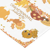 Thanksgiving Turkije naar Dinner mokken Lange Tafelloper (Hoek)