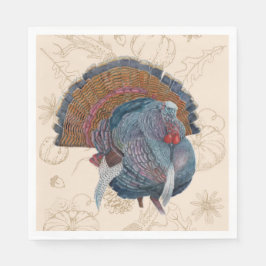 Thanksgiving Turkije Napkins Servet