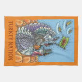 Thanksgiving TURKIJE NATION, HOLIDAY KITCHEN TOWEL Theedoek (Horizontaal)