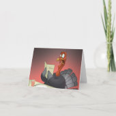 Thanksgiving Turkije Note Kaart (Voorkant)