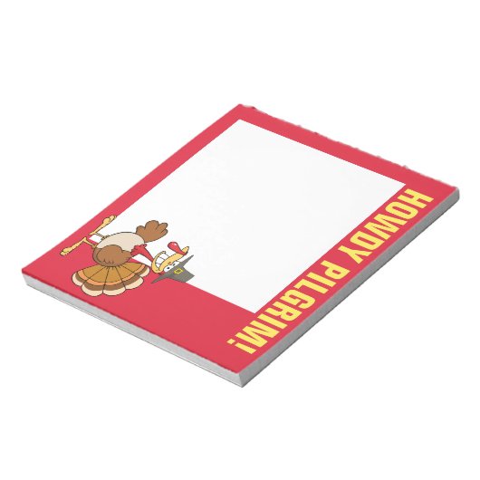 Thanksgiving Turkije Notitieblok (Linkerzijde)