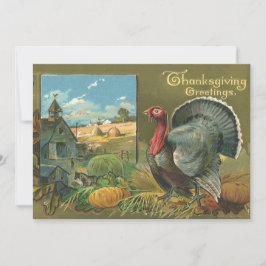  Thanksgiving, Turkije over de Boerderij Kaart