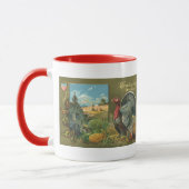  Thanksgiving, Turkije over de Boerderij Mok (Links)