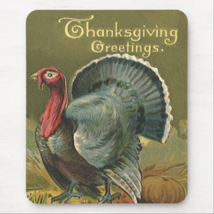 Thanksgiving, Turkije over de Boerderij Muismat