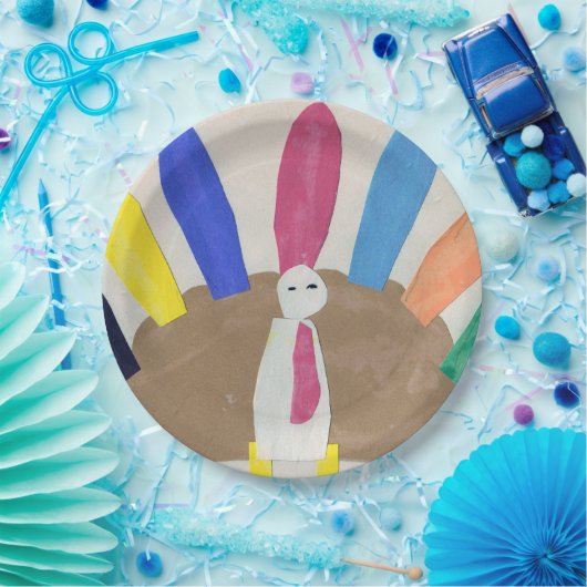 Thanksgiving Turkije Papieren Bordje (Feest)